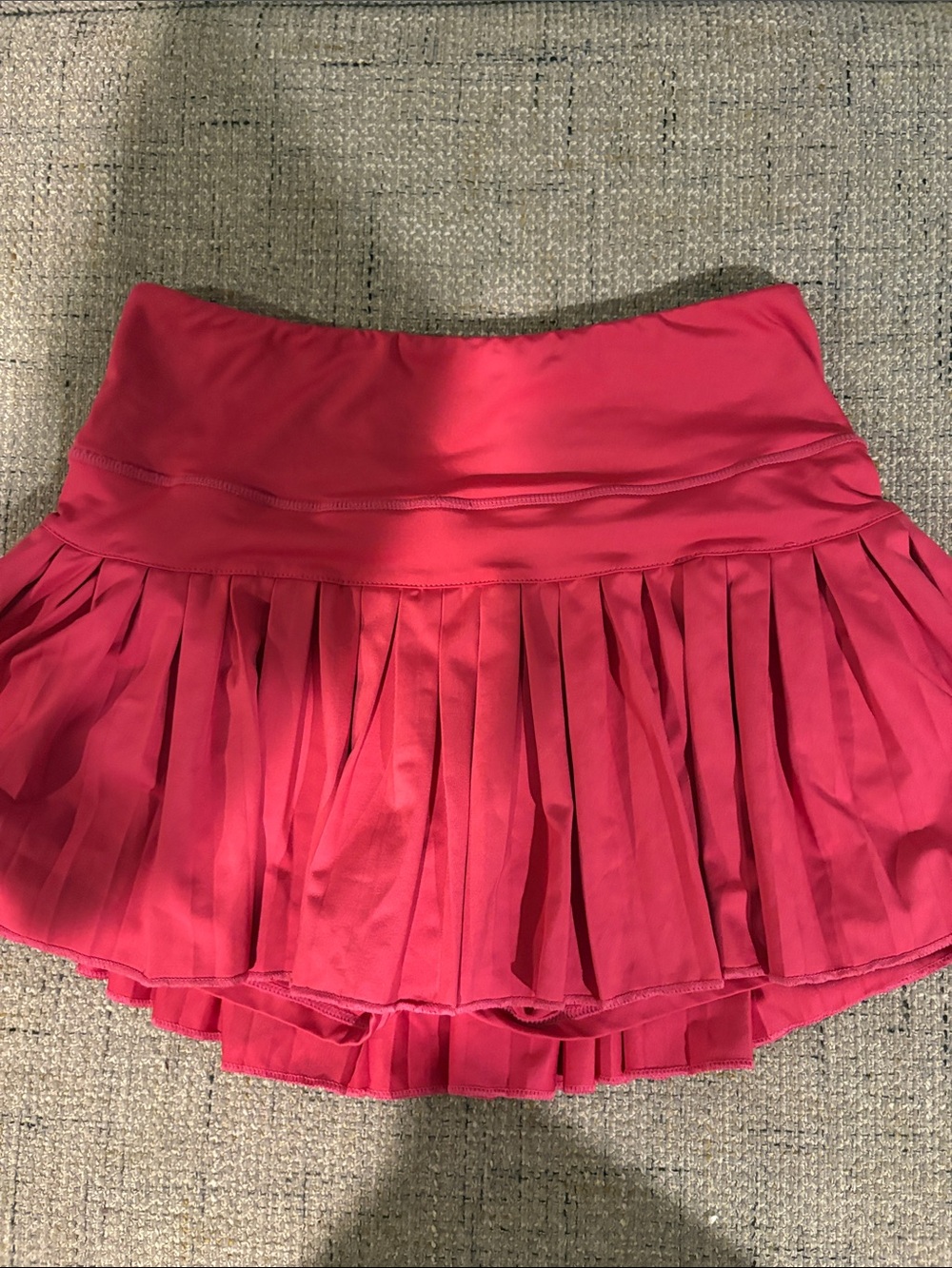 Lot of 3 Goldhinge Pleated Tennis Skirts in Light Blue, Teal and Bright Pink XS - Picture 4 of 4